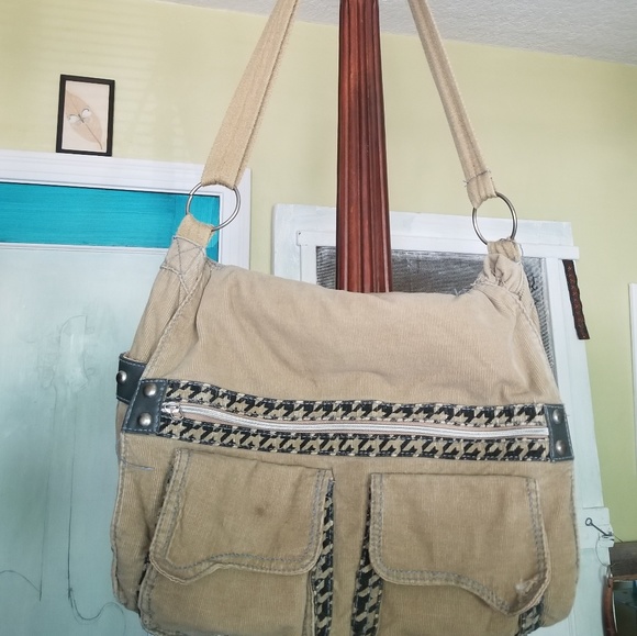 Arizona Tan Fabric Crossbody Bag - Picture 7 of 8